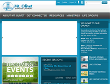 Tablet Screenshot of mtolivet.com